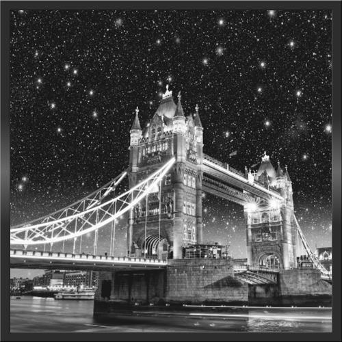 Infraobraz Tower Bridge 60x60cm (300 W)