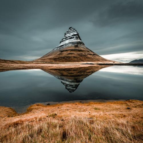 Infraobraz Kirkjufell 60x60cm (300W)